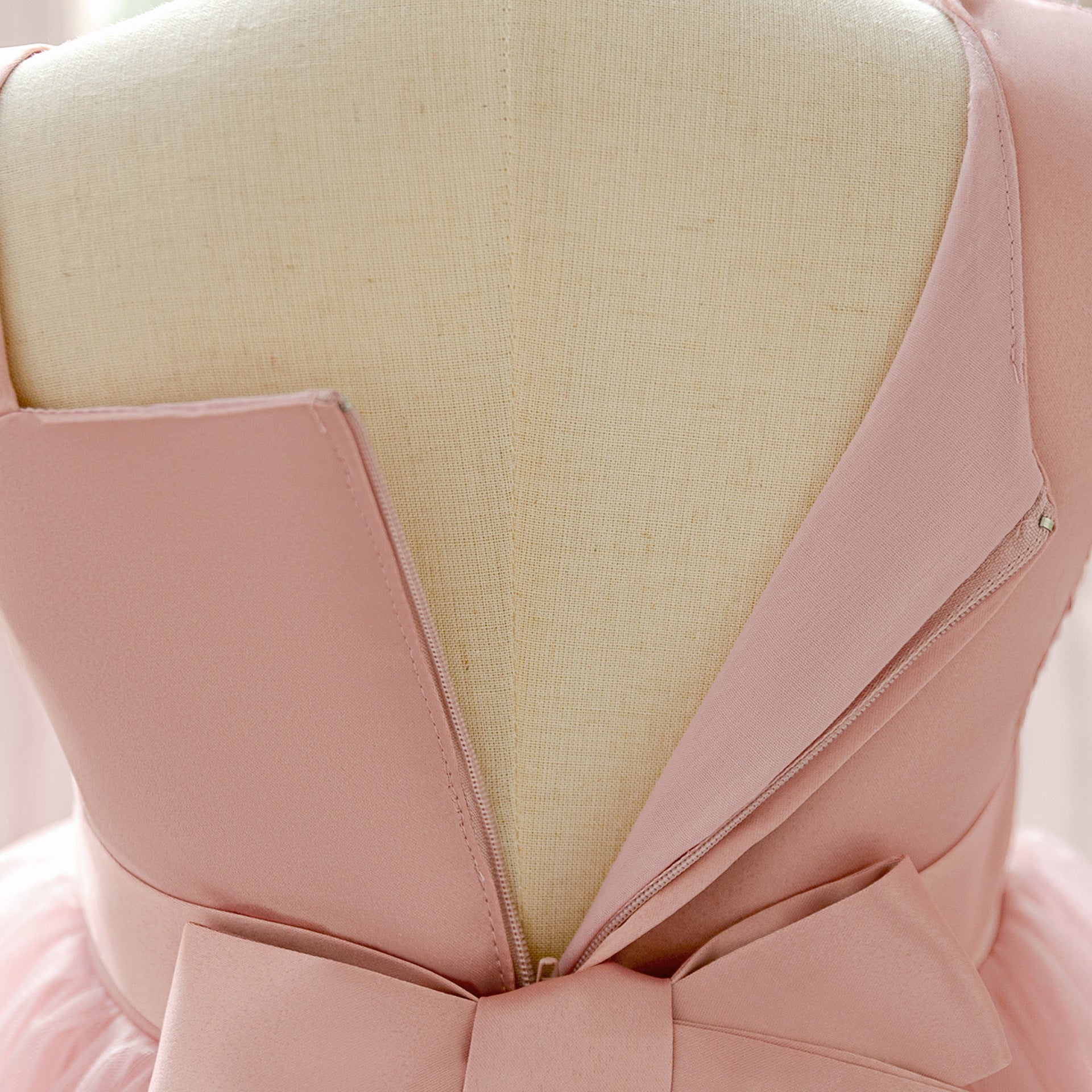 Young Girl Christmas and New Year  Gown Dresses, Piano Recital Performance Tulle Dresses for Kids