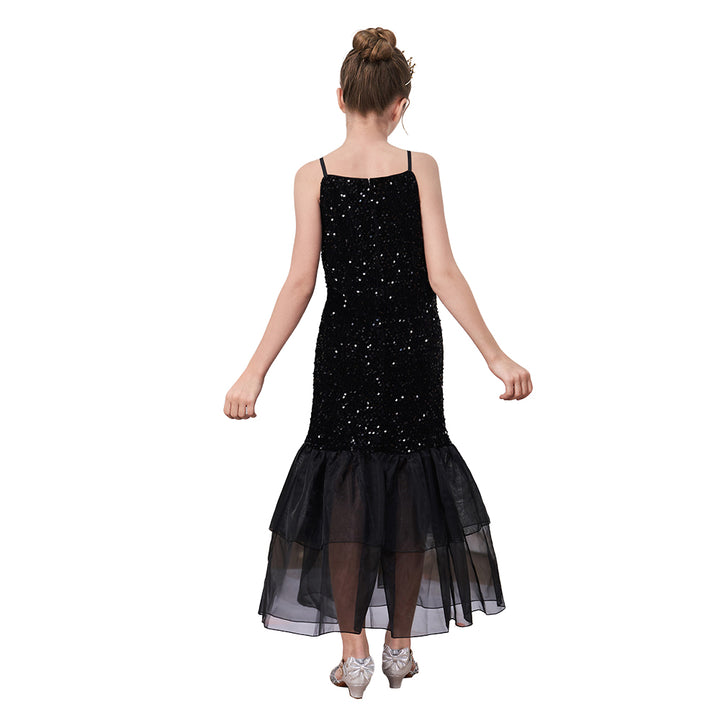 Girls Dresses and Fashionable Ruffle Skirts for  Graduation and Party Gown