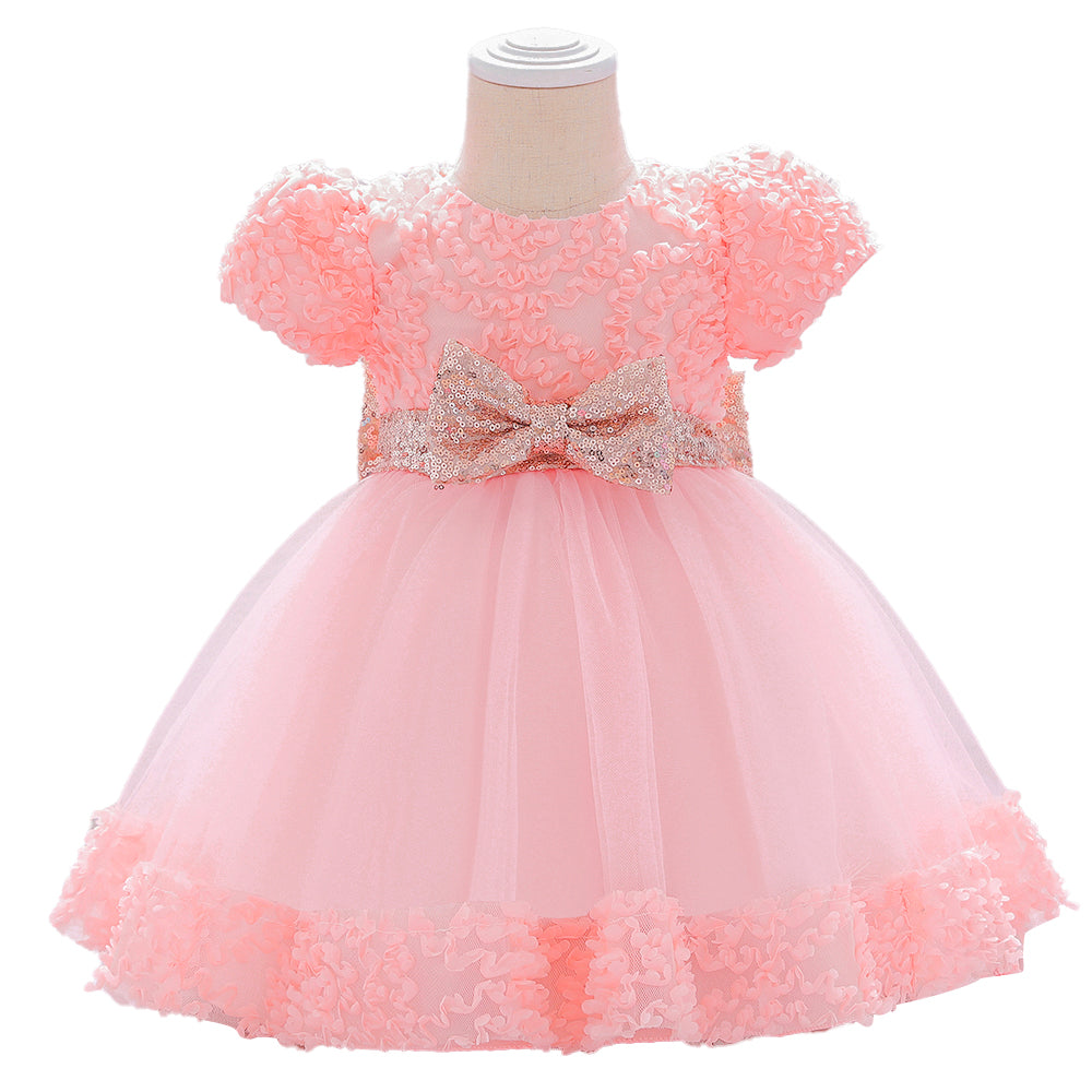 Sequin Dresses for Little girls - Pretty Girls Summer Floral Casual  Dress