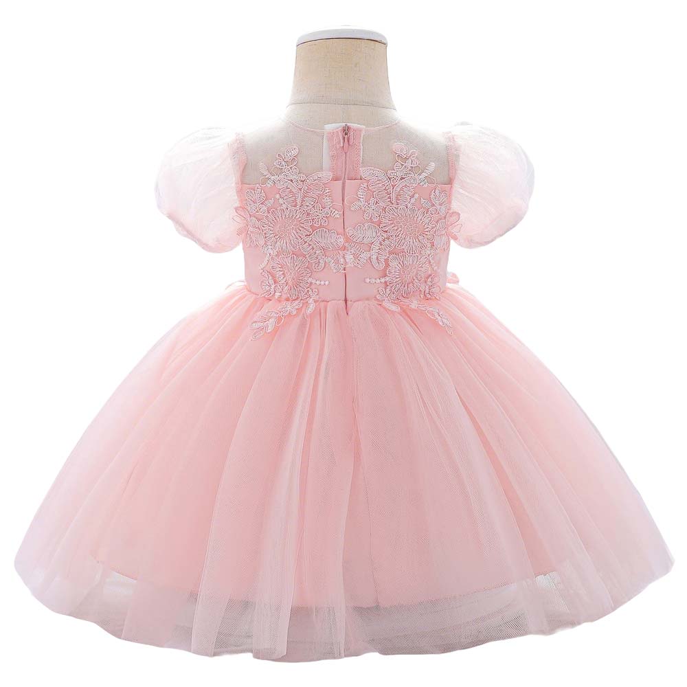 Elegant Formal Little Girl  Princess Dresses -Modest Flower Ball Gowns Dress