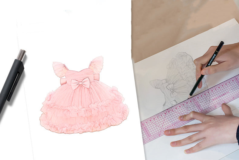 Casual Halter Maxi Tulle Dress for Girls